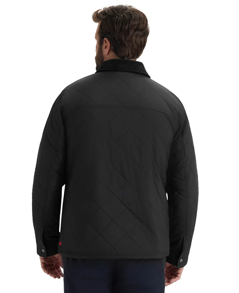 Hunter Men's Quilted Sherpa Long-Sleeve Jacket