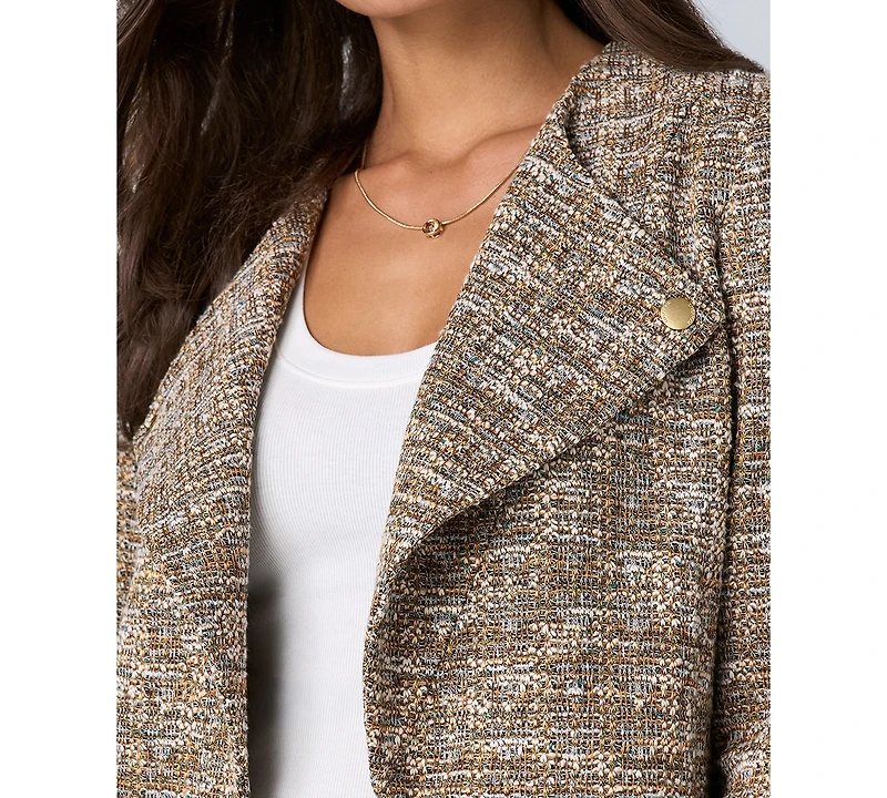Liverpool Los Angeles Women's Notch Lapel Moto Jacket