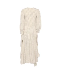 Pre-Owned Stella Mccartney Women's Logo Print Marley Midi Dress