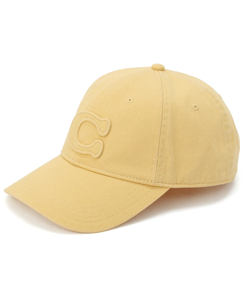 Coach Women's Sculpted-c Baseball Hat