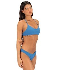 Hurley Women's Low-Hip Moderate Coverage Swim Bottom