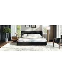 Streamdale Furniture Low-Profile Upholstered Platform Bed