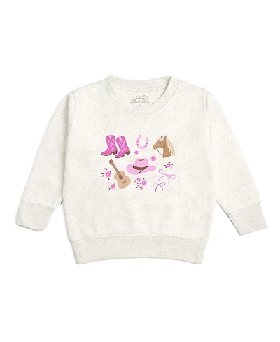 Sweet Wink Girls' (5-8) Western Girlie Sweatshirt
