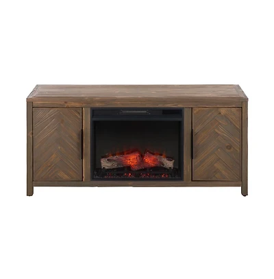 Augusta Home Jerah 2 Cabinet Fir Fireplace