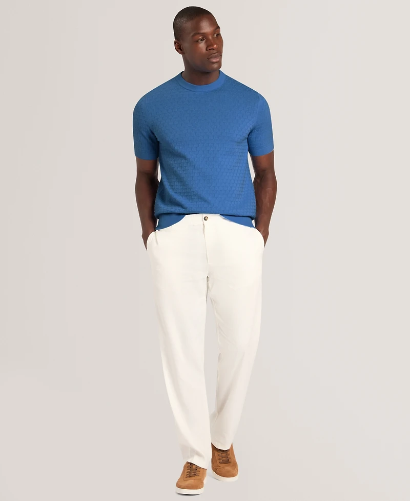 Ted Baker Men's Ingvi Weaves Textured Crewneck T-Shirt