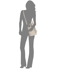 Guess Sasha Small Heart Charm Tote Handbag