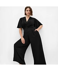 City Chic Women's Braelynn V Neck Jumpsuit