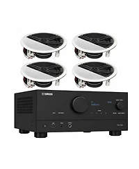 Yamaha Rx-V4A 5.2-Channel Av Receiver with In-Ceiling Speakers