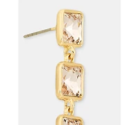 I.n.c. International Concepts Crystal Linear Drop Earrings, Macy's Exclusive