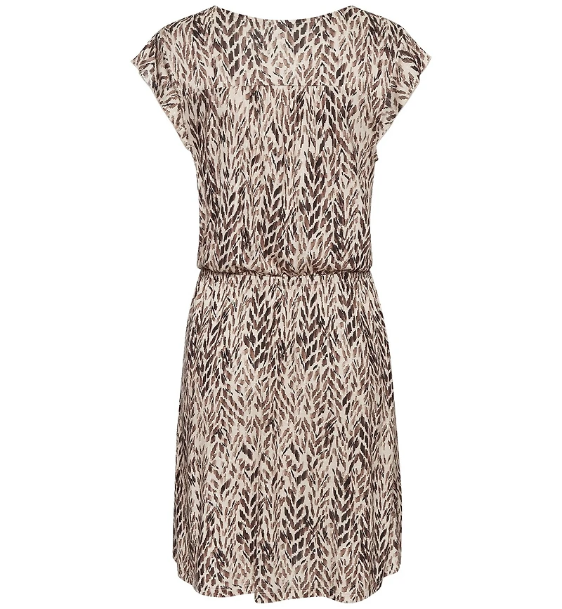Lascana Women's Short Sleeve Print Dress