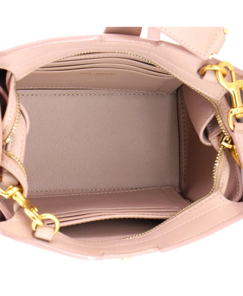 Pre-Owned Saint Laurent Toy Monogram Cabas Downtown Leather