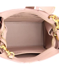 Pre-Owned Saint Laurent Toy Monogram Cabas Downtown Leather