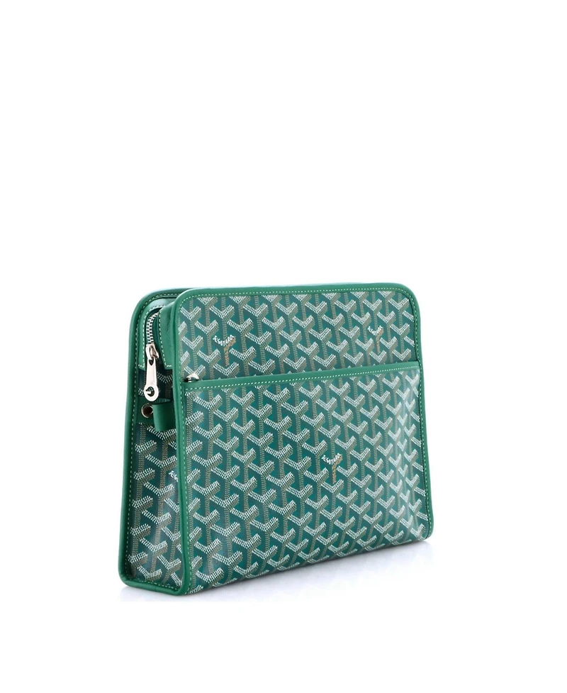 Pre-Owned Goyard Gm Jouvence Toiletry Pouch Coated Canvas