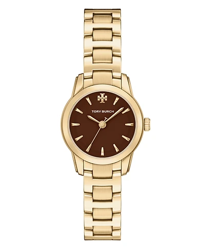 Tory Burch Women's Small Miller Gold-Tone Stainless Steel Watch 28mm