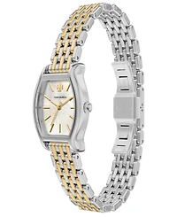 Tory Burch Women's Small Eleanor Curve Two-Tone Bracelet Watch 24mm