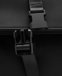 Mango Men's Flap Closure Rubberized Backpack