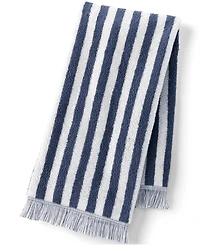 Lands' End Cotton Yarn-dyed Stripe Hand Towel