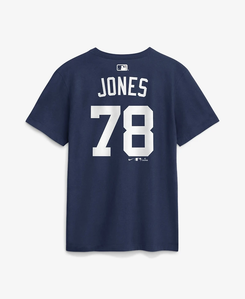 Nike Men's Spencer Jones Navy New York Yankees Home Name & Number T-Shirt