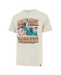 '47 Brand Men's Cream New York Yankees Regional Franklin T-Shirt