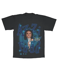 Playa Society Men's and Women's Azzi Fudd Black Dallas Wings Player T-Shirt