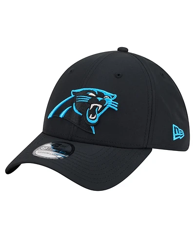 New Era Men's Black Carolina Panthers Core Team 39THIRTY Flex Hat