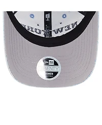 New Era Women's Light Blue New York Yankees Daisy All Over 9TWENTY Adjustable Hat