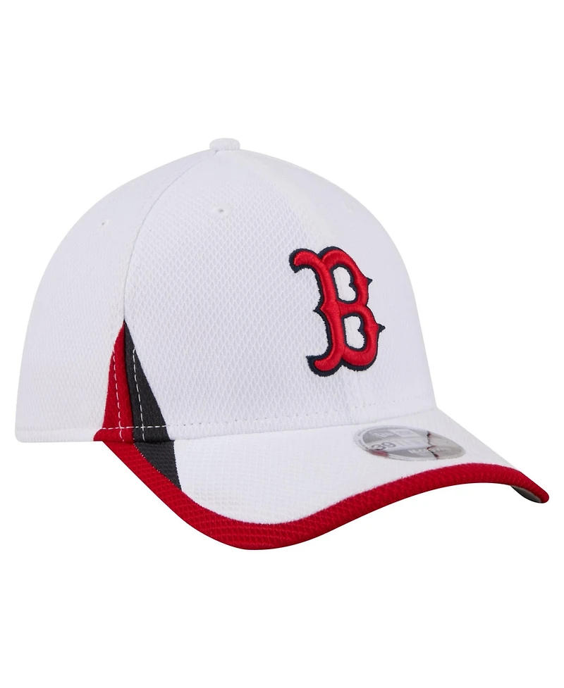 New Era Men's White Boston Red Sox