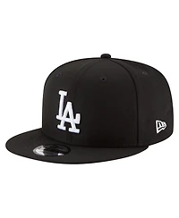New Era Men's Black Los Angeles Dodgers 2024/25 Back-to-Back s Diamond Side Patch 9FIFTY Snapback Hat