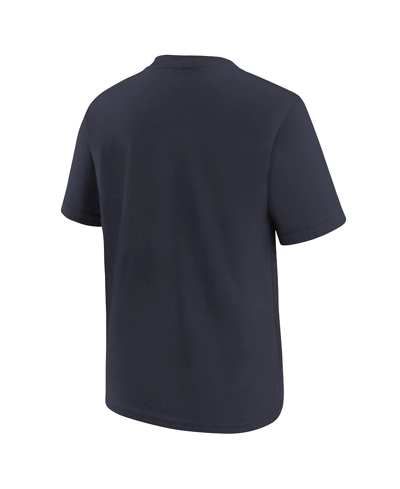 Nike Big Boys and Girls Navy Chicago Bears Team Issue T-Shirt