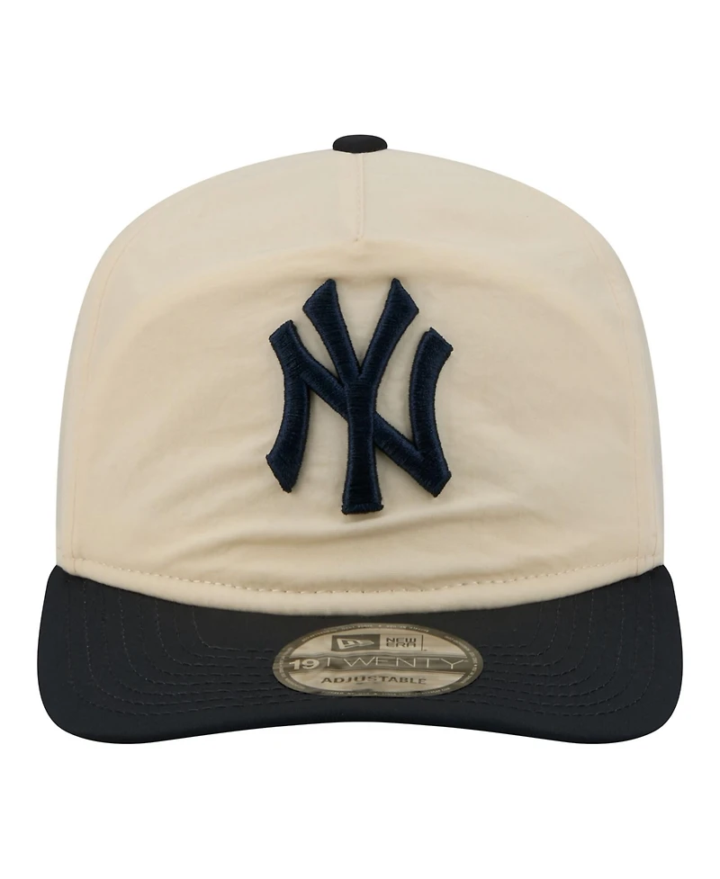 New Era Men's Cream/Navy New York Yankees Everyday 19TWENTY Adjustable Hat