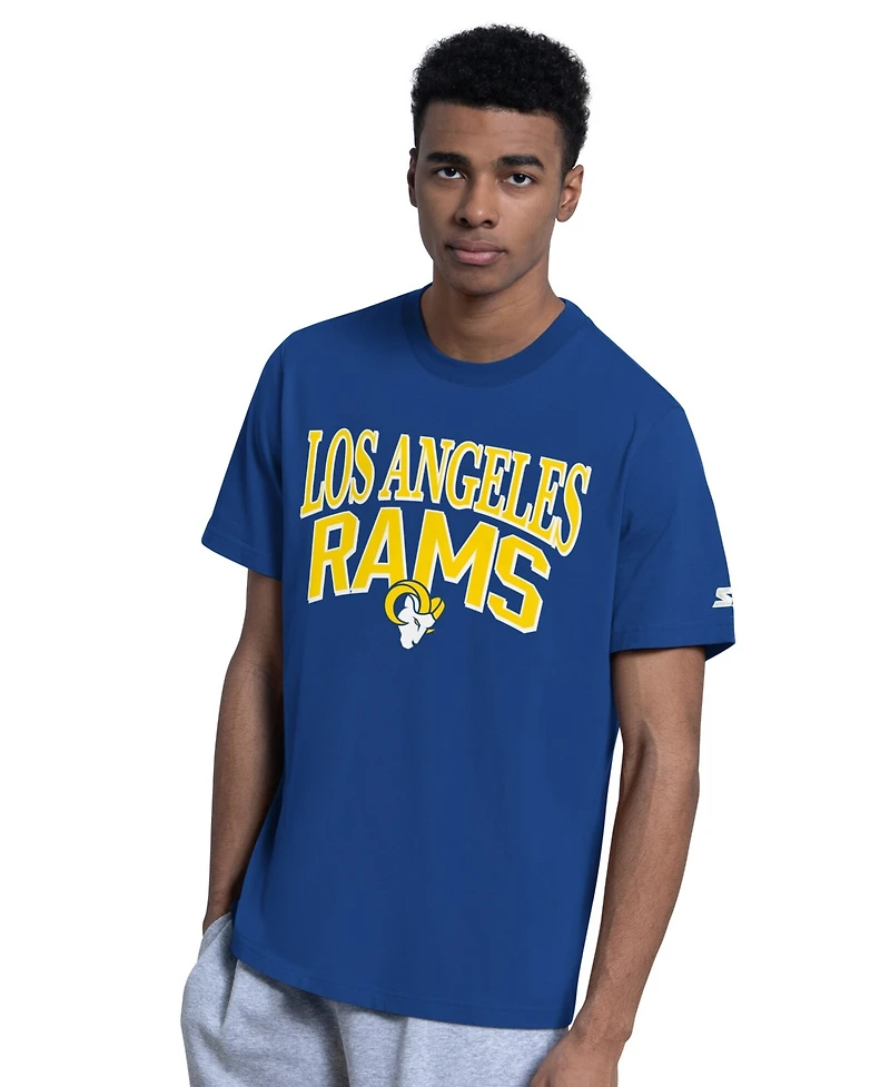 Starter Men's 2-pack Royal/Gray Los Angeles Rams Logo T-Shirt