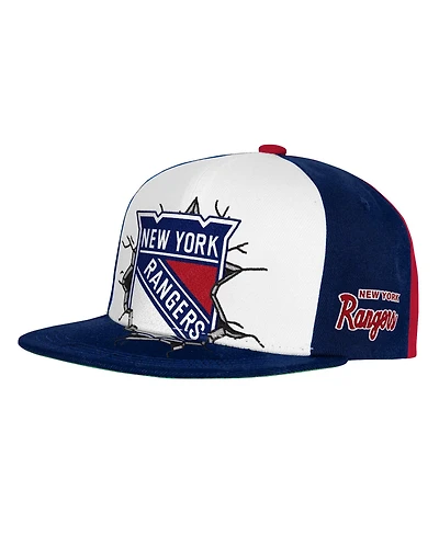 Mitchell & Ness Big Boys and Girls Navy New York Rangers Mascot Snapback Hat