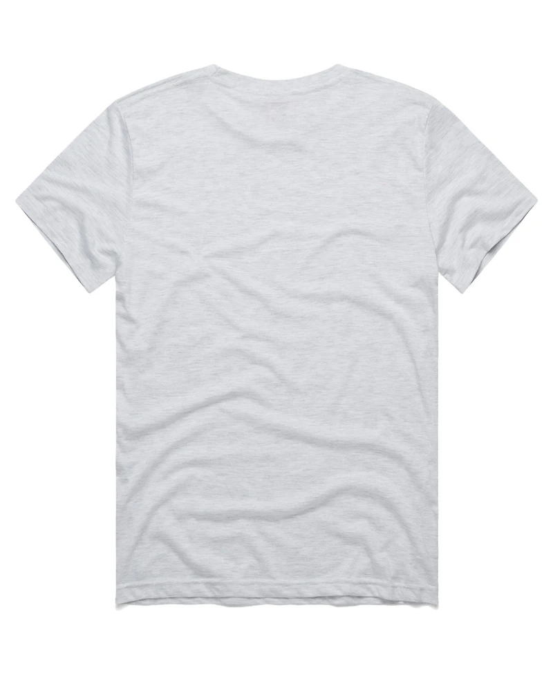 Homage Men's Ash Chicago Bears Nfl x Grateful Dead Tri-Blend T-Shirt