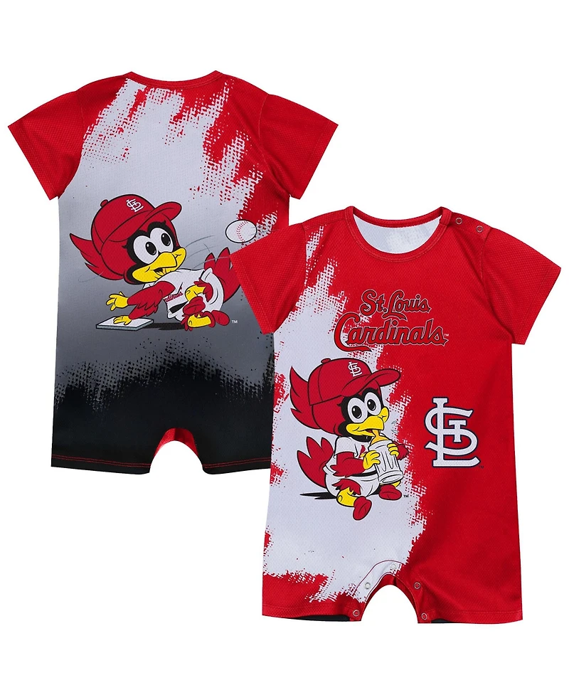 Outerstuff Baby Boys and Girls Red St. Louis Cardinals Mascot Bodysuit