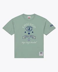 Mitchell & Ness Men's Green Chicago Cubs Yacht Rock T-Shirt