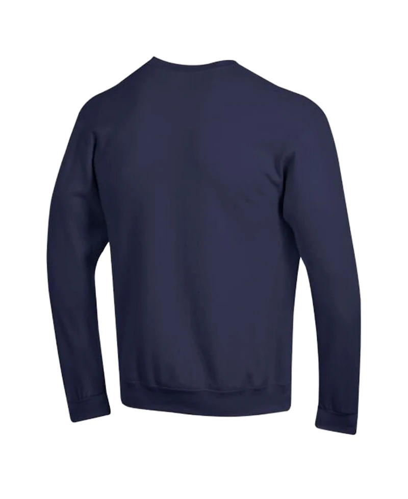 Champion Men's College Navy Seattle Seahawks Powerblend Fleece Sweatshirt