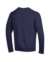 Champion Men's College Navy Seattle Seahawks Powerblend Fleece Sweatshirt