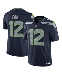Nike Men's 12s College Navy Seattle Seahawks Vapor F.u.s.e. Stitched Limited Jersey