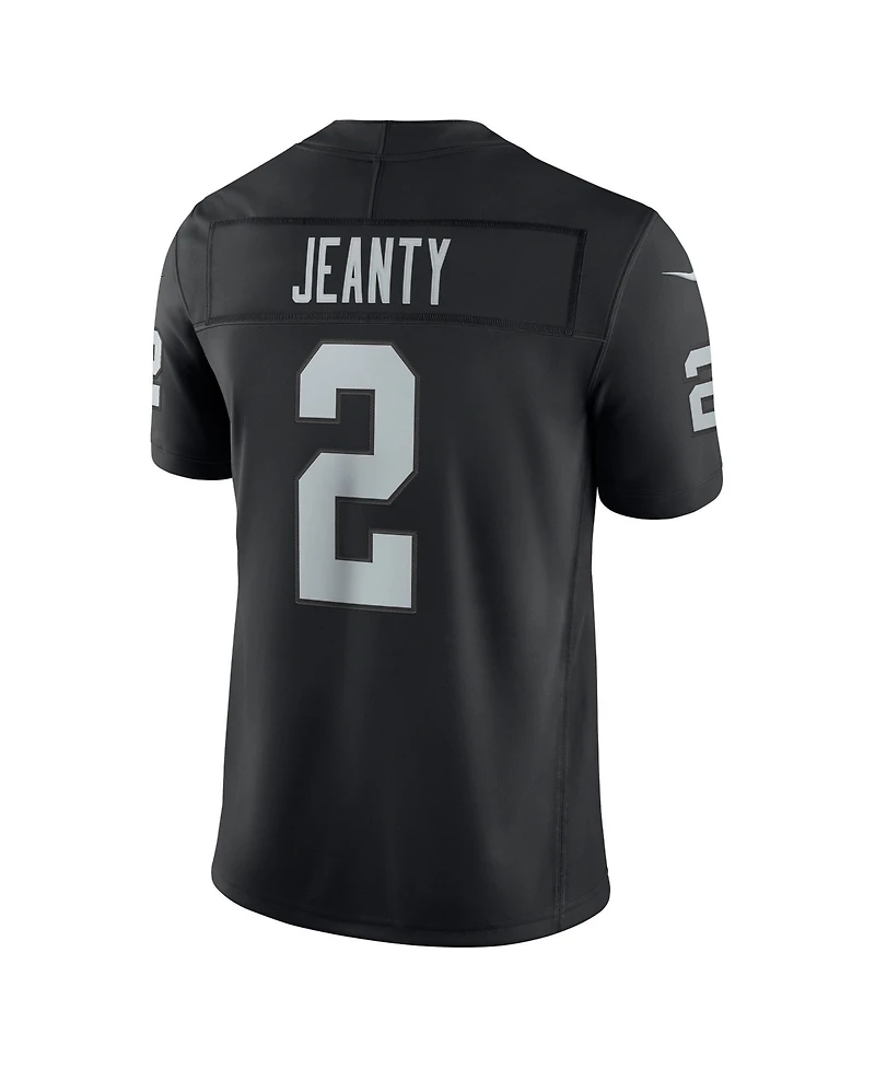 Nike Men's Ashton Jeanty Black Las Vegas Raiders Vapor F.u.s.e. Stitched Limited Jersey