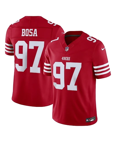 Nike Men's Nick Bosa Scarlet San Francisco 49ers Vapor F.u.s.e. Stitched Limited Jersey