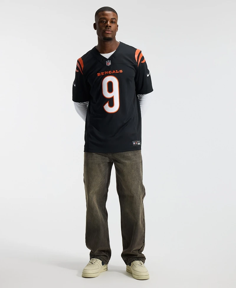Nike Men's Joe Burrow Black Cincinnati Bengals Vapor F.u.s.e. Stitched Limited Jersey