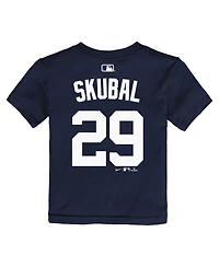 Nike Toddler Tarik Skubal Navy Detroit Tigers Name Number T-Shirt