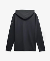 Nike Men's Navy Houston Texans Sideline Dri-fit Long Sleeve Hooded T-Shirt