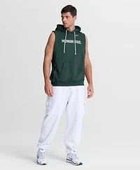 Nike Men's Green Michigan State Spartans 2026 Sideline Sleeveless Dri-fit Hoodie