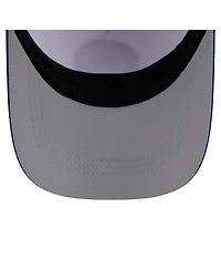 New Era Men's White/Royal York Giants Patch 39THIRTY A-Frame M-Crown Perforated Flex Hat
