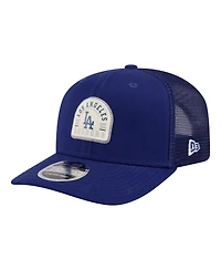 New Era Men's Royal Los Angeles Dodgers Contest 9SEVENTY Adjustable Trucker Hat