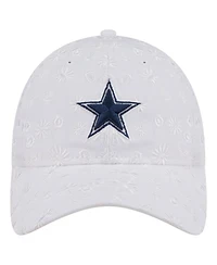 New Era Women's White Dallas Cowboys Floral 9TWENTY Adjustable Hat