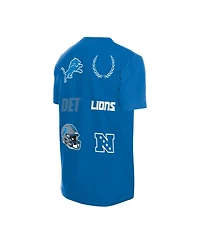 New Era Men's Blue Detroit Lions Match T-Shirt