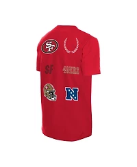 New Era Men's Scarlet San Francisco 49ers Match T-Shirt