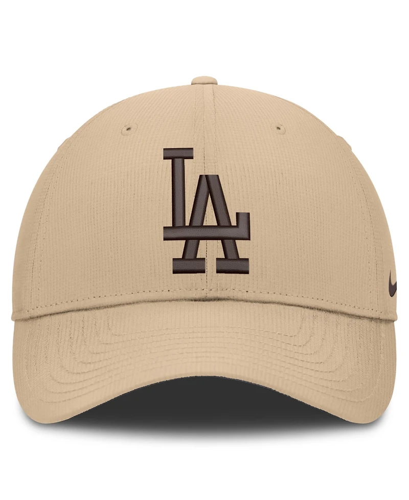 Nike Men's Khaki Los Angeles Dodgers Desert Ripstop Club Adjustable Hat